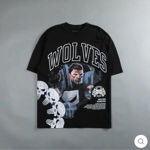 DARC SPORT PREPARE "PREMIUM" OVERSIZED PUNISHER TEE IN BLACK